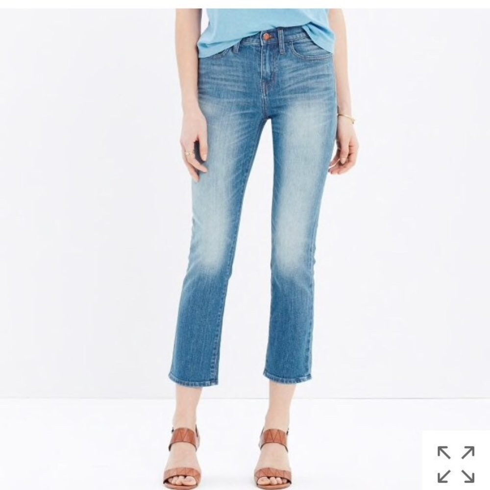 Madewell Kick Out Crop Jeans